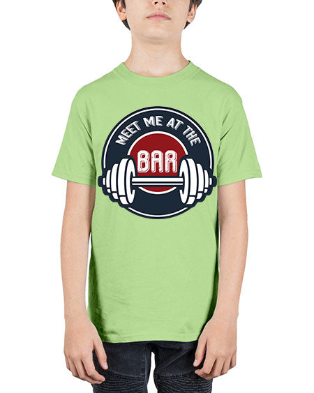 Meet me at the bar - sports general - Youth Tee Unisex