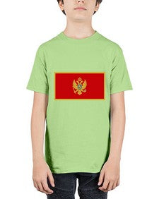 Montenegro 1344# - world flags - Youth Tee Unisex