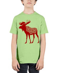 MooseMandala 940# - mandala - Youth Tee Unisex