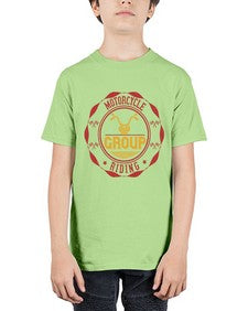 Motorcycle group riding 46# - motorcycle - Youth Tee Unisex