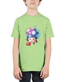 Mushroom 192# - cartoon food - Youth Tee Unisex