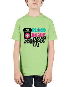 My Blood Type Is Coffee Style Style 1100# - nurse - Youth Tee Unisex
