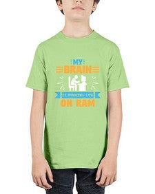 My Brain is running low on ram 24# - computer - Youth Tee Unisex