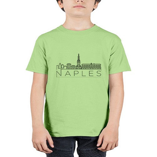 Naples Minimal Skyline 1409# - cities - Youth Tee Unisex