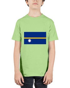 Nauru 1419# - world flags - Youth Tee Unisex