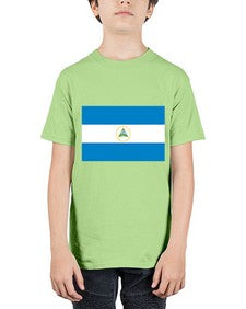 Nicaragua 1487# - world flags - Youth Tee Unisex