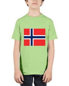 Norway 1513# - world flags - Youth Tee Unisex