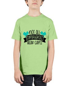Not All Superheroes Wear Capes Style Style 1137# - nurse - Youth Tee Unisex