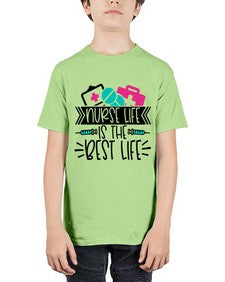 Nurse Life Is The Best Life Style Style 1170# - nurse - Youth Tee Unisex