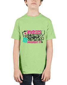 Nurses We Cant Fix Stupid But We Can Document It Style Style 1256# - nurse - Youth Tee Unisex