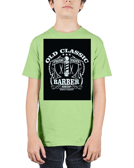 Old Classic Barber1284# - barber - Youth Tee Unisex