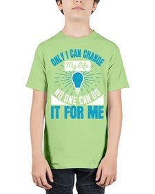 Only I can change my life No one can do it for me Style 27# - motivation - Youth Tee Unisex