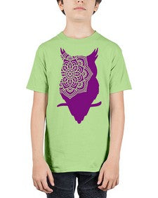 OwlMandalaUpdated 976# - mandala - Youth Tee Unisex
