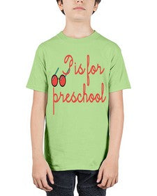 P is for preschool 615# - prek headstart - Youth Tee Unisex