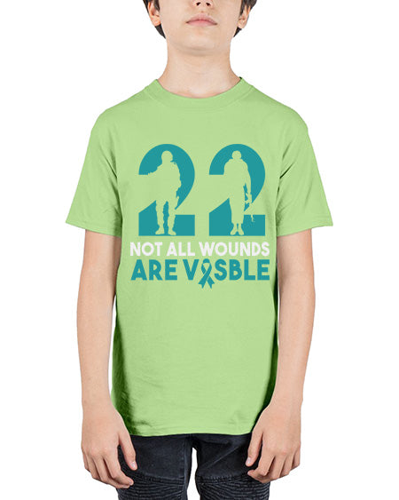 PTSD Awareness Month Support 10# - PTSD - Youth Tee Unisex