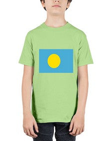 Palau 1567# - world flags - Youth Tee Unisex
