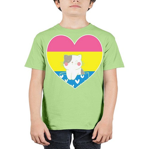 Pansexual Kawaii Cat Anime Art Anime 272# - anime - Youth Tee Unisex