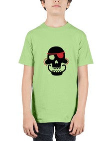 Pirateskull 988# - skull and bones - Youth Tee Unisex
