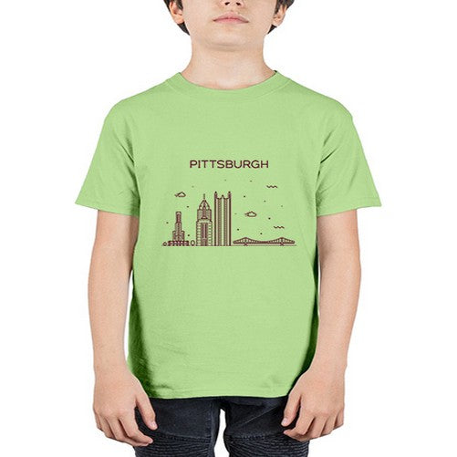 Pittsburgh 1624# - cities - Youth Tee Unisex