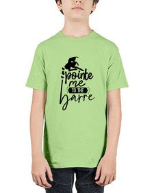 Pointe me to the barre 174# - ballet - Youth Tee Unisex