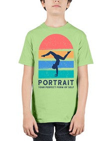 Portrait Your Perfect Form of Self 492# - yoga - Youth Tee Unisex