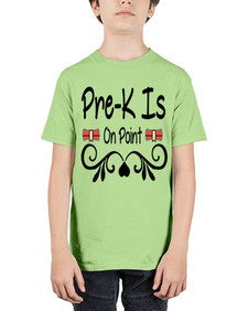 Pre K Is On Point 654# - prek headstart - Youth Tee Unisex