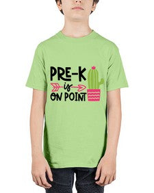 PreK Is On Point 668# - prek headstart - Youth Tee Unisex