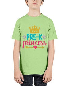 PreK Princess 673# - prek headstart - Youth Tee Unisex