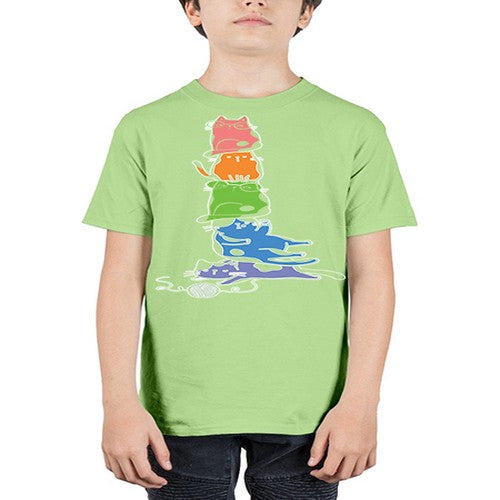 Pride Kawaii Cats Pile Cute Anime 277# - anime - Youth Tee Unisex
