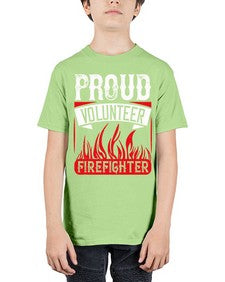 Proud Volunteer Firefighter Style 35# - volunteer - Youth Tee Unisex