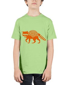 RacoonMandala 1010# - mandala - Youth Tee Unisex