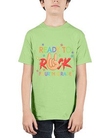 Ready to Rock fourth Grade 731# - fourth grade - Youth Tee Unisex