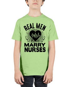 Real men Style 1349# - nurse - Youth Tee Unisex