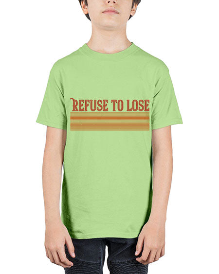 Refuse to lose 1902# - badminton - Youth Tee Unisex