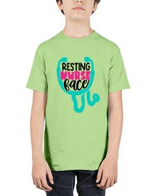 Resting Nurse Face Style Style 1355# - nurse - Youth Tee Unisex