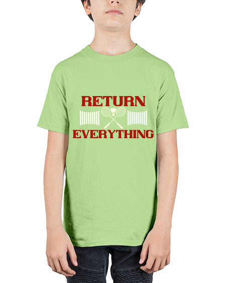 Return everything 1892# - badminton - Youth Tee Unisex