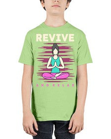 Revive and Relax 500# - yoga - Youth Tee Unisex