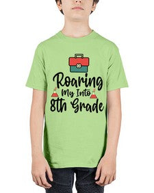 Roaring My Into eighth Grade 757# - eighth grade - Youth Tee Unisex