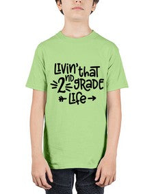 Second Grade Life 826# - second grade - Youth Tee Unisex