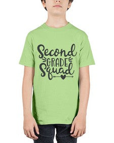 Second Grade Squad 832# - second grade - Youth Tee Unisex