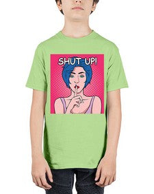 Shut Up 1044# - art pop art - Youth Tee Unisex
