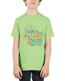 Sixth grade dude 877# - sixth grade - Youth Tee Unisex