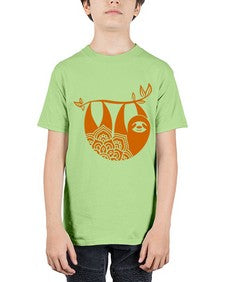 SlothMandala 1076# - mandala - Youth Tee Unisex