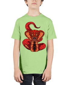 Snake 225# - cartoon animals - Youth Tee Unisex