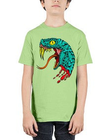 Snake 227# - cartoon animals - Youth Tee Unisex