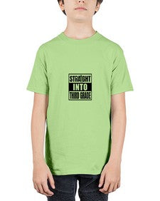 Straight into third grade 905# - third grade - Youth Tee Unisex