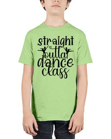 Straight outta dance class 191# - ballet - Youth Tee Unisex