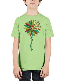 Sunflower Fist Juneteenth Black History 24# - black juneteenth - Youth Tee Unisex