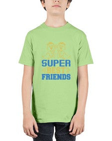 Super best friends 237# - cartoon super hero - Youth Tee Unisex