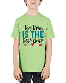 Tea Time Is The Best Time 1614# - tea - Youth Tee Unisex